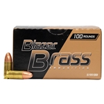 CCI 51991BB Blazer Brass 9mm Luger 115 gr Full Metal Jacket (FMJ) 100 Bx/ 5 Cs