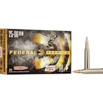 FEDERAL  Federal P2506H Premium  25-06 Rem 100 gr Barnes TSX 20 Per Box/10 Cs