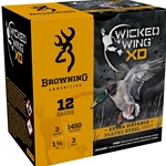 116666 Browning Ammo B193411233 BXD Waterfowl 12 Gauge 3" 1 1/4 oz 3 Shot 25 Bx/ 10 Cs
