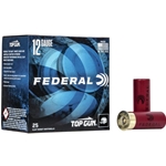FEDERAL TG12 8 Federal TG128 Top Gun  12 Gauge 2.75" 1 1/8 oz 1200 fps 8 Shot 25 Bx/10 Cs