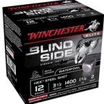 Winchester Ammunition  Winchester Ammo SBS12L2 Blindside Steel 12 Gauge 3.50" 1 5/8 oz 2 Shot 25 Bx/ 10