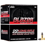 BLAZER  CCI 10022 Blazer  22 LR 38 gr Hollow Point (HP) 525 Bx/ 10 Cs