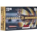 FEDERAL  Federal P270SS1 Premium  270 Win 130 gr Swift Scirocco II 20 Bx/ 10 Cs