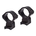 Talley Manufacturing 134794 Talley B940719 Scope Ring Set  For Rifle Browning AB3 Medium 1" Tube Black Alumi