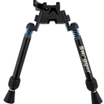 138058 Swagger SFR10 Bipod Quick-Detach Picatinny Mount Flex-To-Rigid