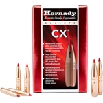 140666 Hornady 332704 CX  338 Cal 185 gr Copper Solid 50 Per Box