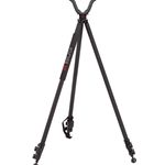 BOG 142439 Bog-Pod 1100482 Adrenaline Shooting Tripod made of Black Finish Aluminum with Fo