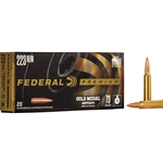 GM223BH73 FEDERAL GOLD MEDAL 223REM 73GR BERGER HYBRID BTHP 20RD 10BX/C