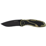 Kershaw 1670CAMO Blur Knife 3.4" Sandvik 14C28N Steel Drop Point 6061-T6 Anodize