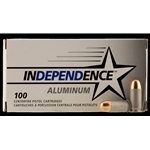 365 CCI IAL45230100 Independence 45 ACP 230 GR Full Metal Jacket 100 Bx/ 5 Cs