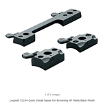 37609 Leupold 52144 Base For Browning Quick Release Style Black Matte Finish