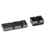 41082 Warne M902830M 2-Piece Weaver Style Base For Remington 798 Matte Black Finish