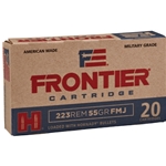 Frontier FR200 FRONTIER 5.56MM NATO 55GR FMJ 20RD 25BX/CS