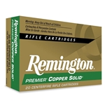 REMARMS  Rem Ammo PCS270WA Premier 270 Win Copper Solid Tipped 130 GR 20Box/10Case