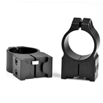 Warne 59129 WARNE RINGS 1" RUGER HIGH M77/HAWKEYE/SUP. REDHAWK MATTE