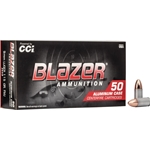 CCI 3509 Blazer  9mm Luger 115 gr Full Metal Jacket (FMJ) 50 Bx Aluminum Case