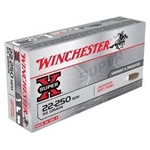 Winchester Ammunition X222501 WINCHESTER SUPER-X 22-250 REM 55GR PSP 20RD 10BX/CS