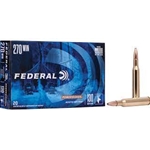 FEDERAL  Federal 270A Power-Shok  270 Win 130 gr Jacketed Soft Point (JSP) 20 Bx/ 10 Cs