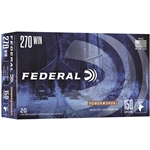 65737 FEDERAL POWER-SHOK 270 WIN 150GR SP 20RD 10BX/CS