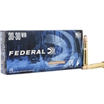 3030B FEDERAL POWER-SHOK 30-30 WIN 170GR RN 20RD 10BX/CS