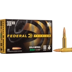 GM308M FEDERAL GOLD MEDAL 308 WIN 168GR MATCHKING 20RD 10BX/CS