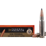 FEDERAL 80986 Federal P338FTC2 Premium  338 Federal 200 gr Trophy Copper (TC) 20 Bx/ 10 Cs