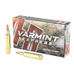 Hornady 200-8327 HORNADY VARMINT 223 REM 55GR V-MAX 20RD 10BX/CS