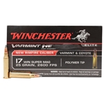 Winchester Ammunition S17W25 WINCHESTER VARMINT HV 17 WSM 25GR V-MAX 50RD 10BX/CS