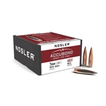 Nosler 58734NOS NOSLER BULLETS 7MM .284 150GR ACCUBOND LR 100CT