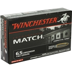 Winchester Ammu S65CM WINCHESTER MATCH 6.5CM 140GR 140GR BTHP 20RD 10BX/CS