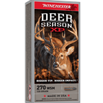 Winchester Ammunition  Winchester Ammo X270SDS Deer Season XP  270 WSM 130 gr Extreme Point Polymer Tip