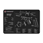 TekMat TEK-R17-GLOCK-G4 Gun Cleaning Mat, 11"x17", Glock Gen4