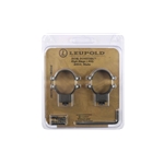 Leupold 100-49918 LEUPOLD RINGS DUAL DOVETAIL 1" HIGH MATTE<