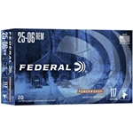 2506BS FEDERAL POWER-SHOK 25-06 REM 117GR SP 20RD 10BX/CS