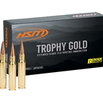 A308NORMA168VLD HSM TROPHY GOLD 308 NORMA MAG 168GR BERGER VLD 20RD 20BX/CS