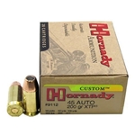 Hornady 200-9112 HORNADY 45 ACP 200GR XTP 20RD 10BX/CS