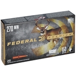P270E FEDERAL PREMIUM 270 WIN 150GR PARTITION 20RD 10BX/CS