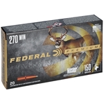 P270E FEDERAL PREMIUM Vital Shok 270 WIN 150GR NOSLER PARTITION 20RD