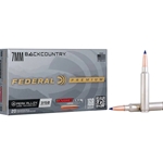 AP7BCLRX1 FEDERAL 7MM BACKCOUNTRY 168GR BARNES LRX COPPER 20RD
