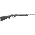 Ruger 340-01256 RUGER 10/22 CARBINE .22LR STAINLESS BLACK SYNTHETIC