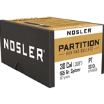 Nosler 16330 NOSLER BULLETS 30 CAL .308 165GR PARTITION 50CT
