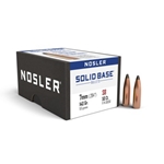 Nosler N38056 NOSLER BULLETS 7MM CAL .284 140GR SOLID BASE SP 50CT