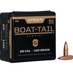 SPEER 1408 Speer Boat-Tail Rifle Bullet .257 100 Grain