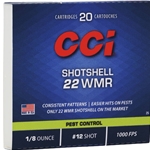 CCI 25 22 WMR SHOTSHELL 12 SHOT