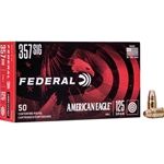 FEDERAL  Federal AE357S2 American Eagle  357 Sig 125 gr Full Metal Jacket (FMJ) 50 Bx/ 20