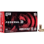 FEDERAL  Federal AE40R3 American Eagle  40 S&W 165 gr Full Metal Jacket (FMJ) 50 Bx/ 20 C