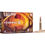 FEDERAL  Federal F6555FS1 Fusion  6.5x55 Swedish 140 gr Fusion Soft Point 20 Bx/ 10 Cs