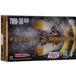 FEDERAL  7mm-08 Rem Federal 140 Grain Vital-Shok Barnes Triple Shock X-Bullet Lead Free 2820 fps 20 Round Box P708C