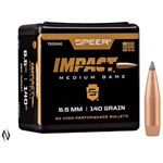 SPEER  Speer TB264H1 Impact  6.5mm .264 140 GR Slipstream Polymer Tip 50 Per Box
