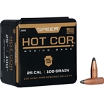 SPEER  Speer 1405 Hot-Cor Rifle 25 Caliber .257 100 GR Spitzer Soft Point 100 Box